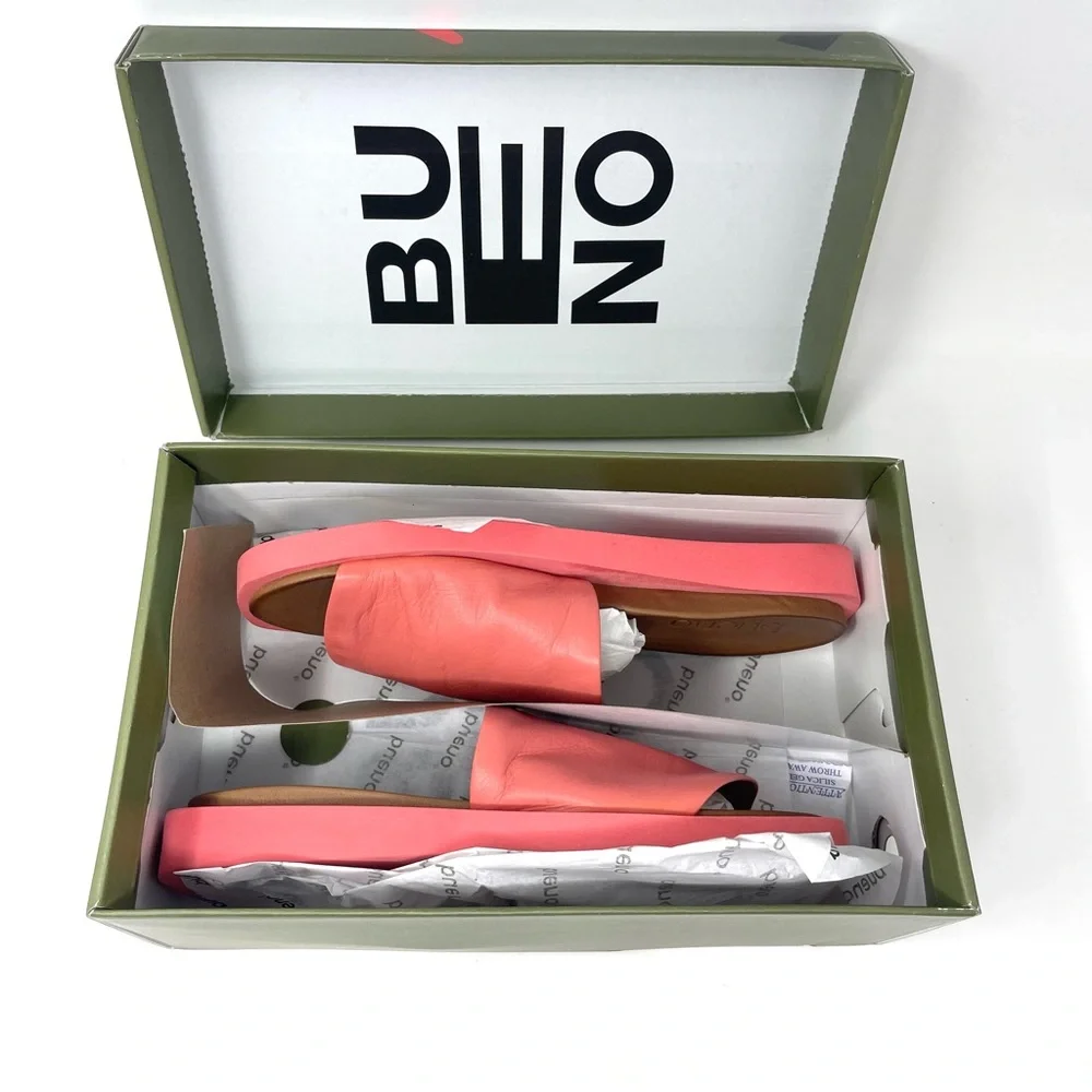 Bueno Pink Slide Sandal for Women - Picture 2 of 12